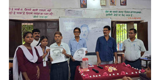 प्रेमचंद जयंती पर सूर्यगढ़ा में साहित्यिक चेतना का उत्सव, छात्राओं ने उत्साहपूर्वक भाग लिया